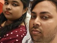 hot couple live sex PujaAndRaj